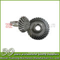 China top quality spiral bevel gear helical bevel gear